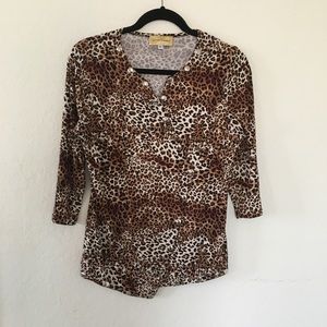 Leopard Print Top